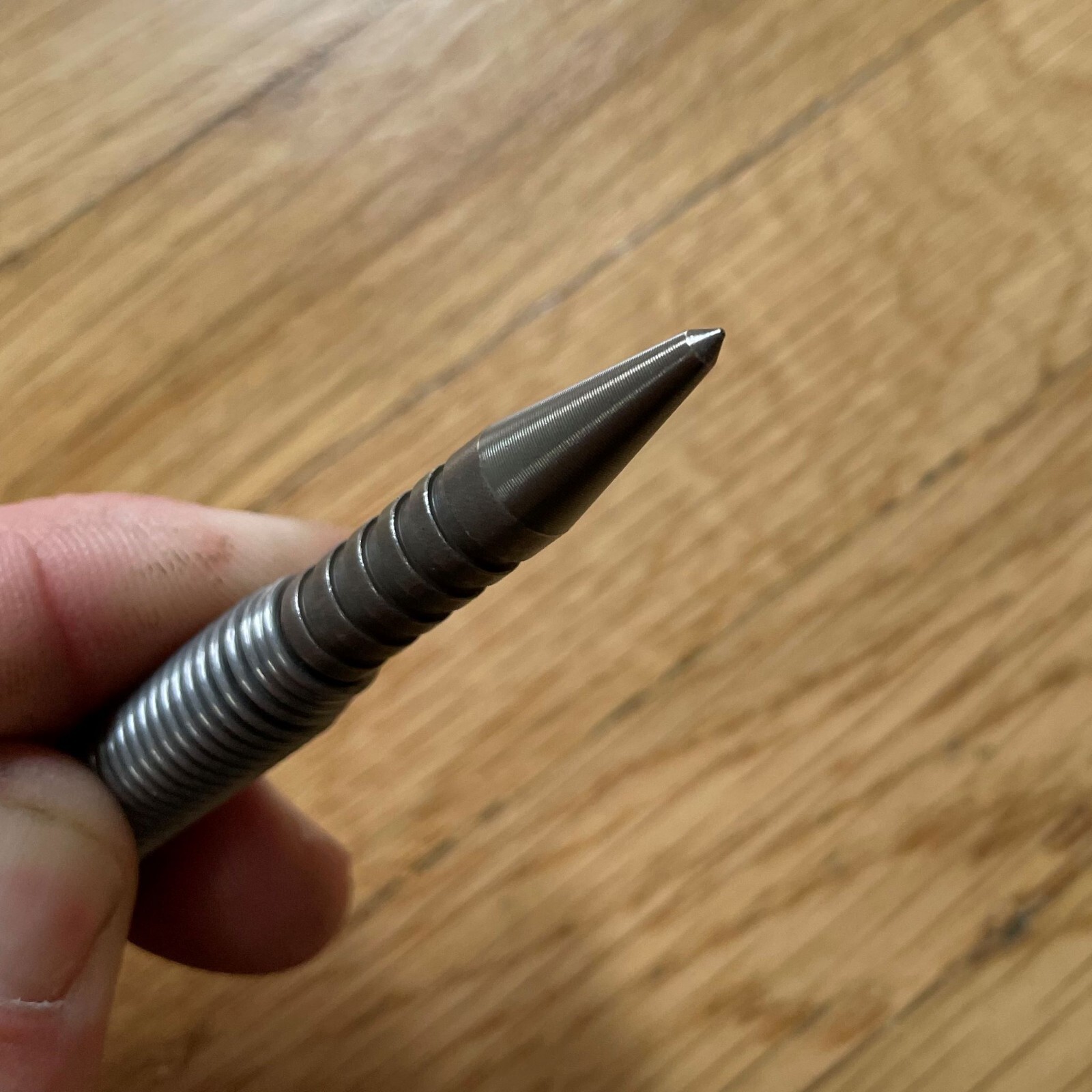 Center Punch - 2/32" (#2) Nail Set Hammerless Spring Tool Two Bit Snapper gallery