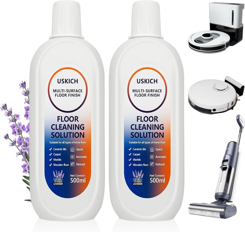 34 FL OZ Multi-Surface Floor Cleaner - Gentle & Effective for Roborock & Tineco gallery