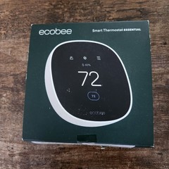 ecobee Smart Thermostat Essential – Energy Star Certified programmable Wi-Fi