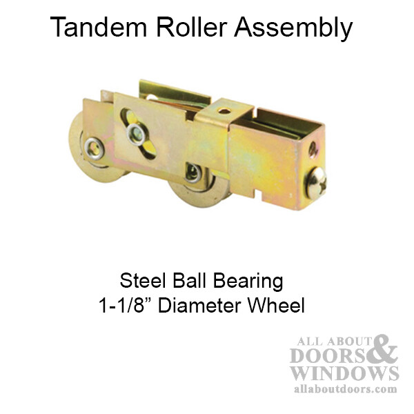 Door Roller For Vinyl Sliding Doors Two Wheel Roller With Plain Back gallery