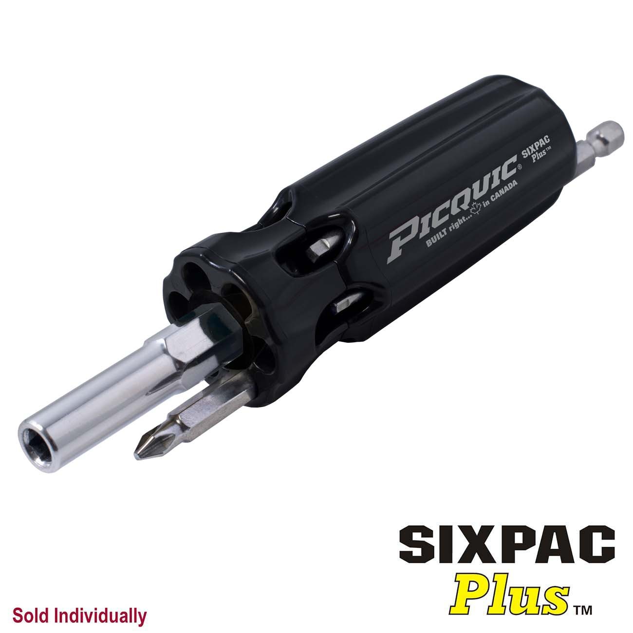 PICQUIC SIXPAC Plus™ 7-in-1 Quick Bit Change Screwdriver (Blister package) gallery