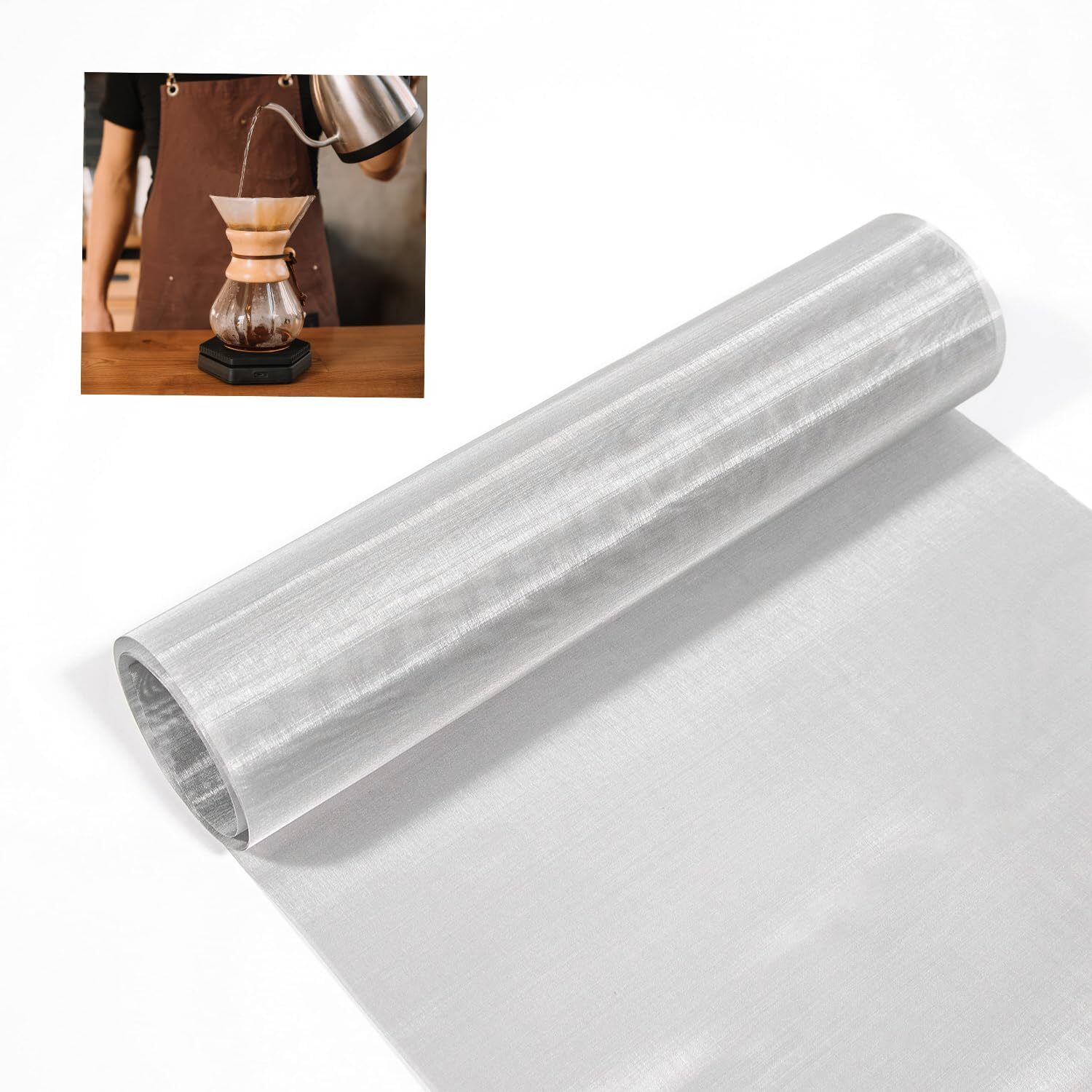 120 mesh Screen 304 Stainless Steel mesh Screen fine mesh Steel Woven mesh Ea... gallery