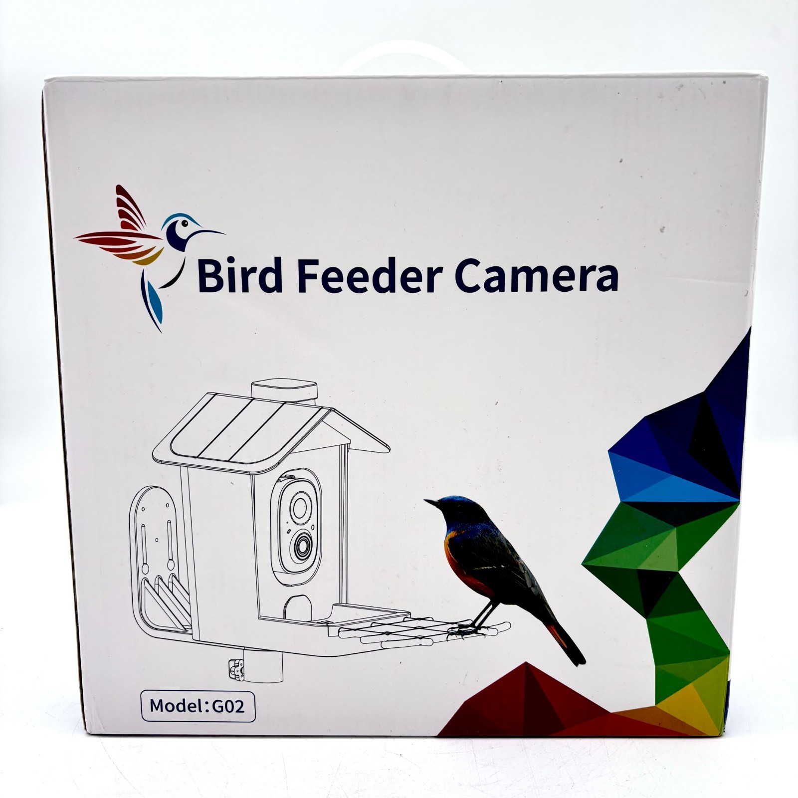 Smart Bird Feeder Camera 2K Video 1.25 Liter Seed Capacity- G02 gallery