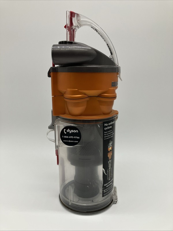 Dyson DC24 Multi Floor Vacuum Orange Cyclone Canister Dirt Dust Bin OEM gallery