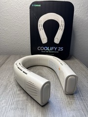 Torras CooLify 2S FG1B Gray Rechargeable Portable Neck Fan Air Conditioner