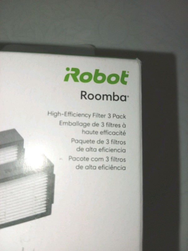 Original iRobot High-Efficiency Filter, 3-pack for Roomba e. & I. Series, New gallery