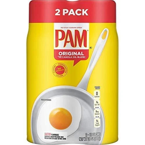 (4 Pack) PAM Original Cooking Spray, Canola Oil Nonstick Cooking & Baking Spray gallery