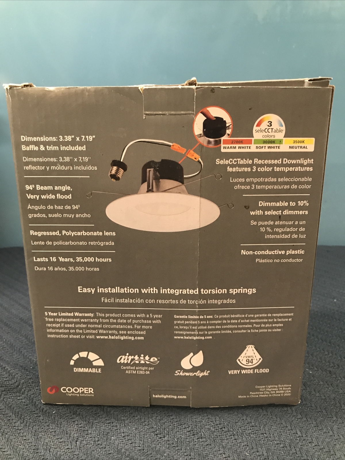 Halo LT56 Series 5/6 in. Selectable White Recessed Light Dimmable Retrofit Trim gallery