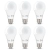 [6 Pack] LED A19 ETL Dimmable 9W 120V 60W 75W Equivalent E26 2700K Warm White gallery
