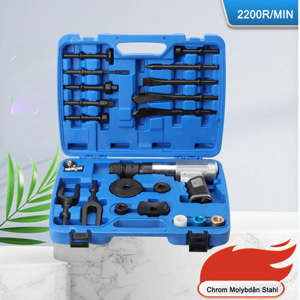 Auto Repair Tool Pneumatic Concrete Breaker Ball Joint Remover Flat Point Chisel gallery