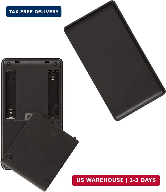 Taylor High-Precision Digital Portioning Scale with Cover, 16OZ/500G, Black gallery