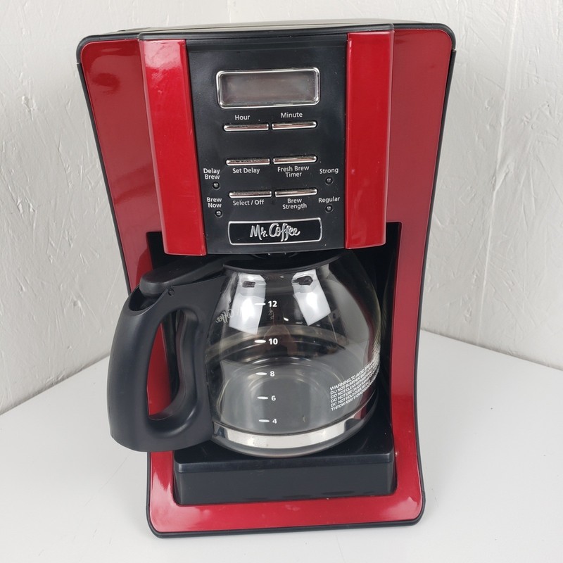 Mr. Coffee 12 Cup Programmable Coffee Maker Red Black BVMC-EVX23-RB gallery