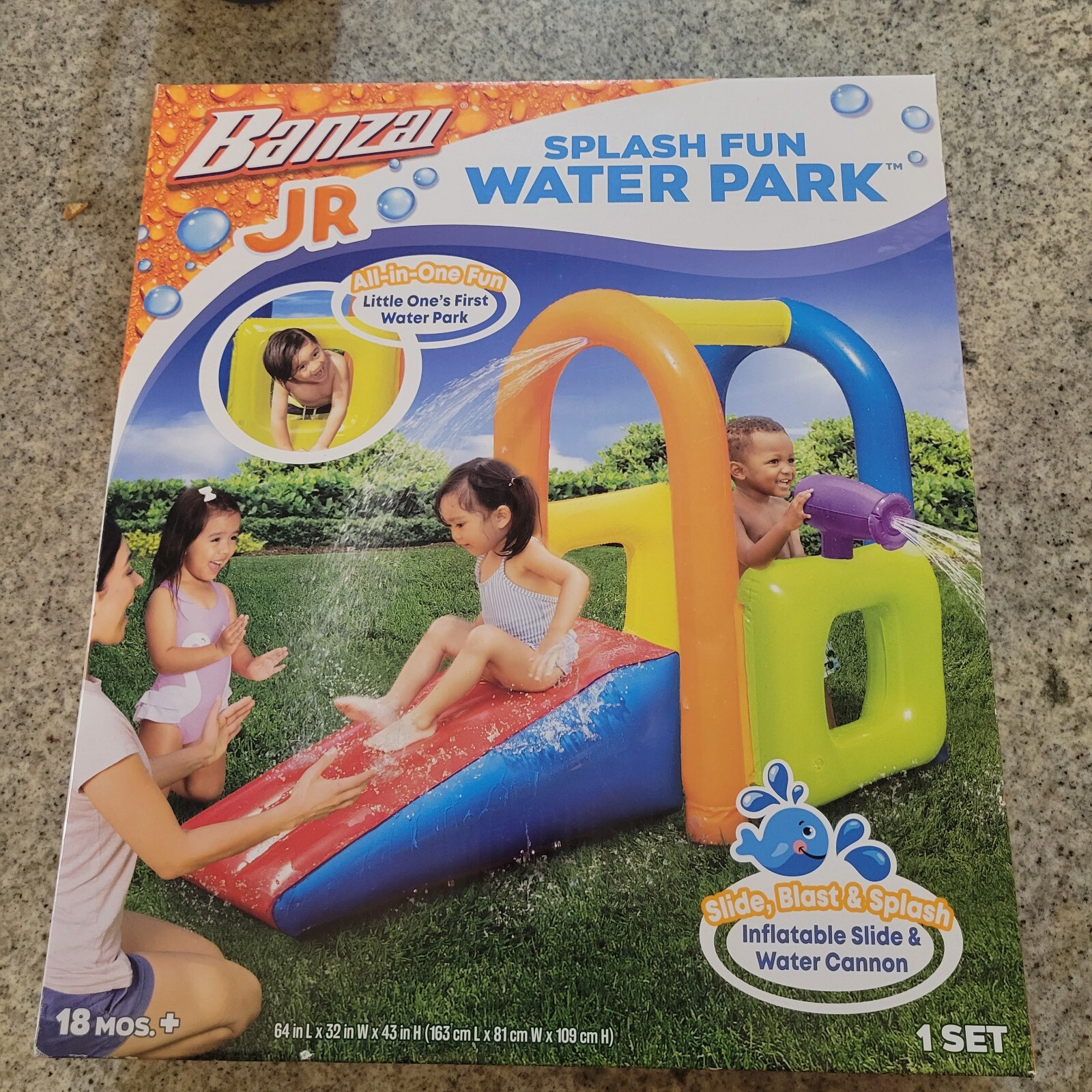 Toddlers Water Park Splash Fun 18 Months Up Brand New In Box Banzai Jr gallery