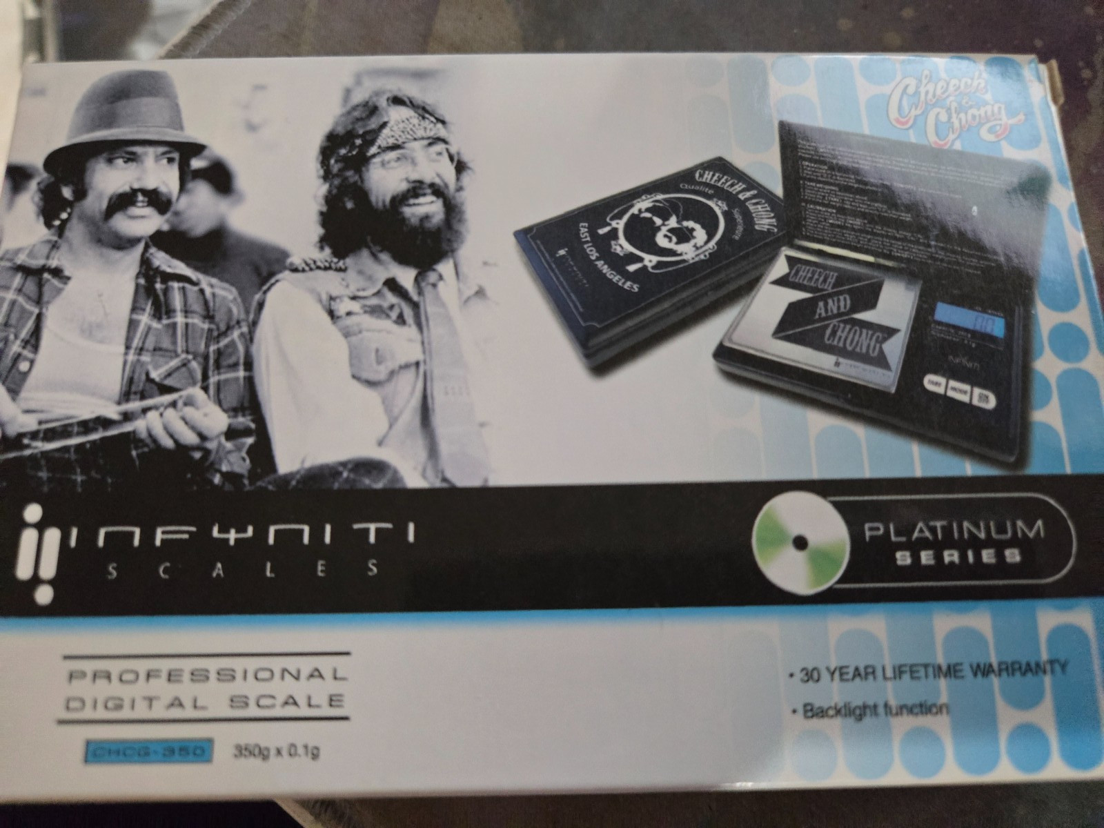 Infyniti Scales Cheech & Chong Styled Digital Scale 350g x 0.1g FREE SHIPPING! gallery