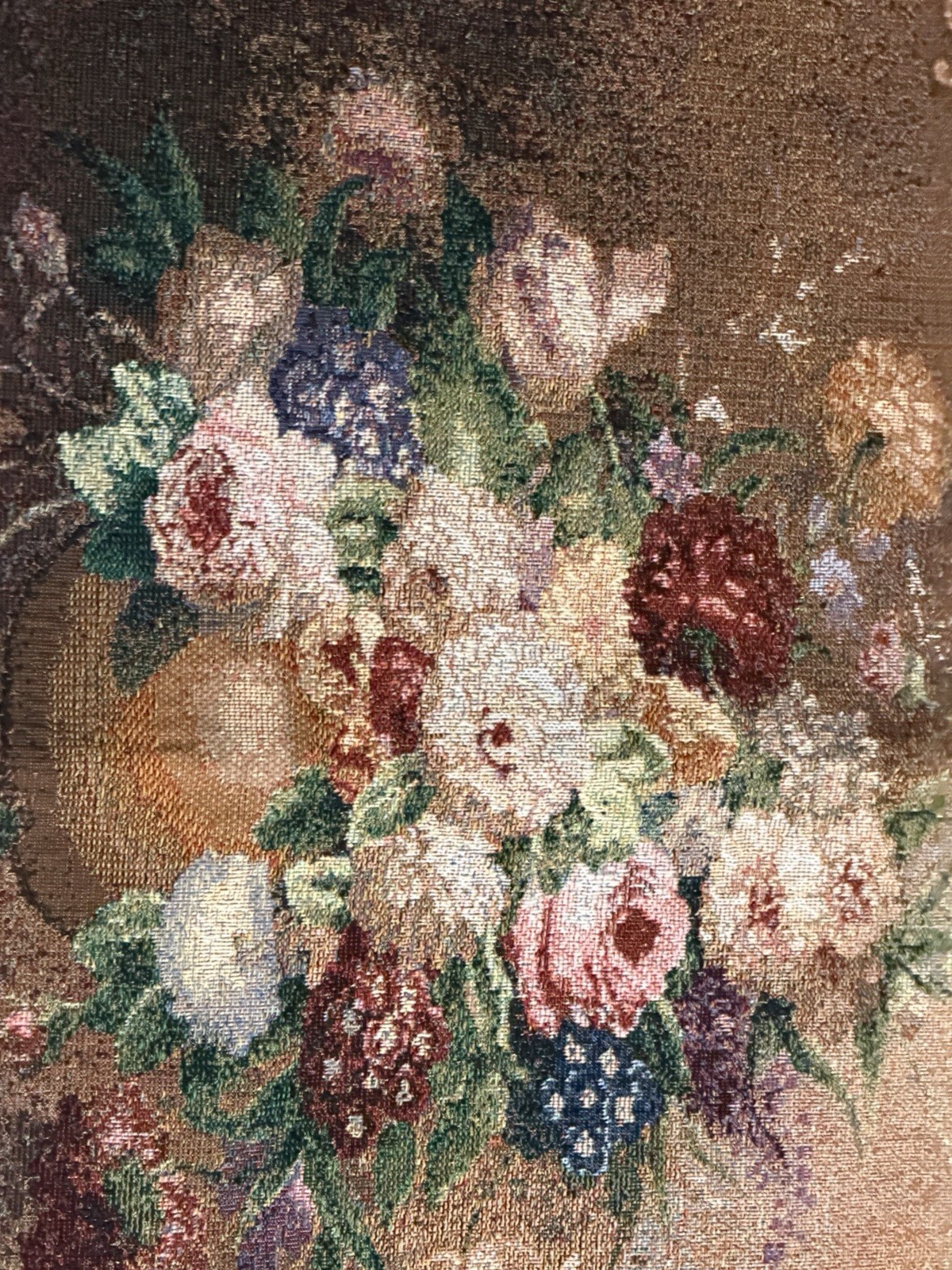 Mohawk Home Wall Tapestry – Dutch Floral Still Life – 27x45 Jacquard Woven H gallery