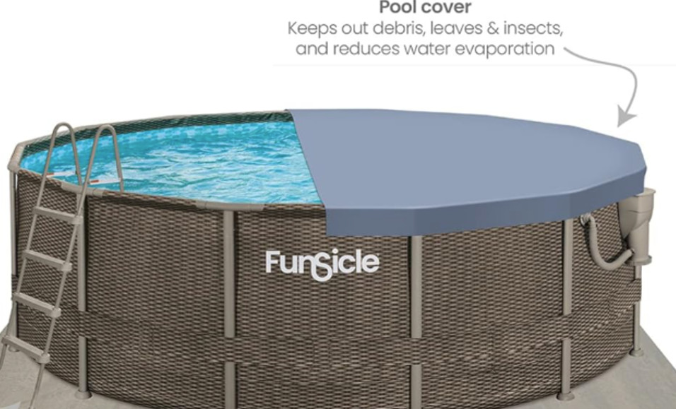 Pool Cover 18 feet Round Diameter for Funsicle Pools gallery