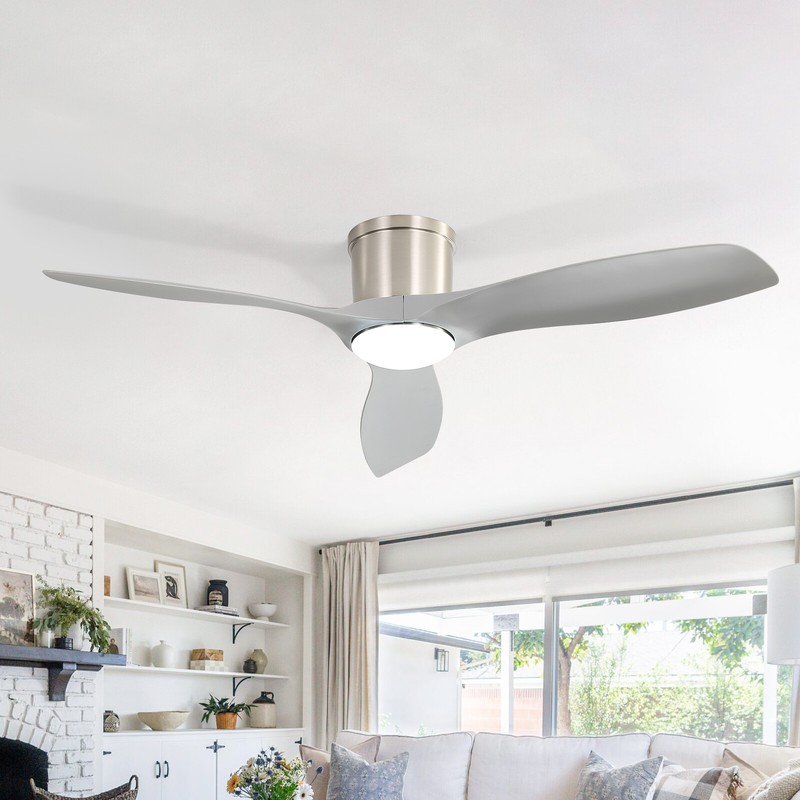 Sofucor Smart 52in Ceiling fan w/ Dimmable LED Voice/APP/Remote Control 6 Speed gallery