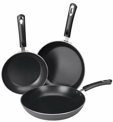 Utopia Kitchen 3 Piece Induction Bottom 8″ 9.5″ 11 inch Nonstick Frying Pan Set