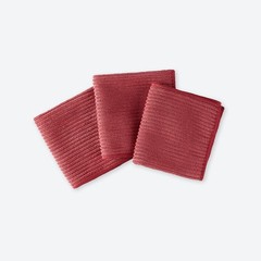Norwex While Supplies Last Pomegranate Dishcloth Set of 3