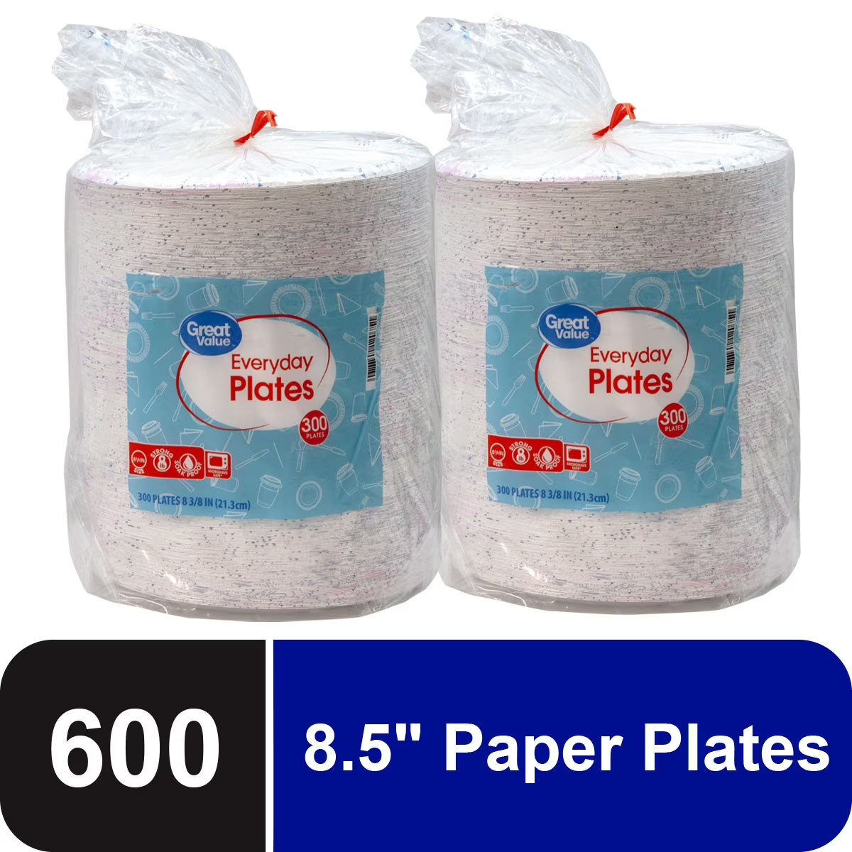 Everyday Disposable Paper Plate 8.5 Inch, 600 Count ✅ 👈 gallery