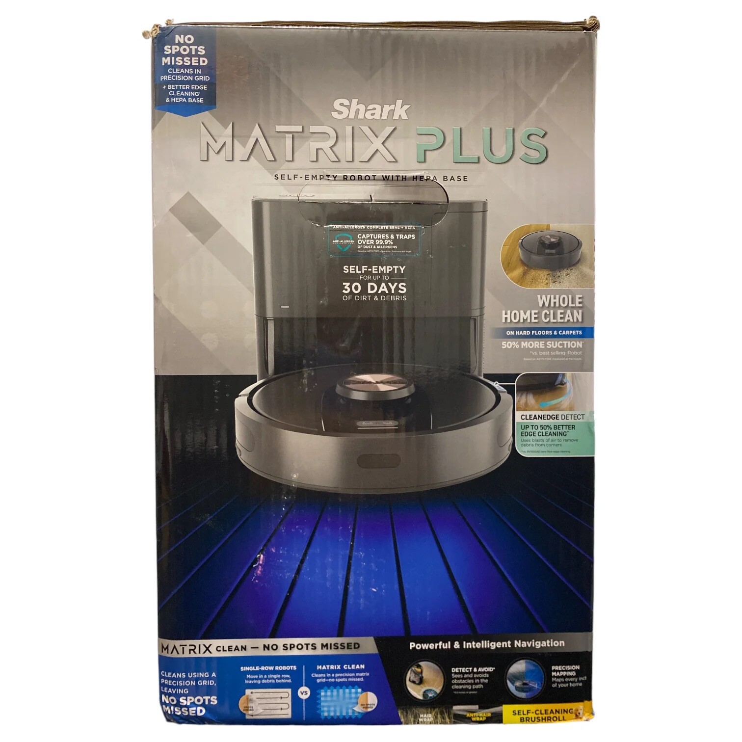 *BRAND NEW IN BOX* Shark Matrix Plus Robot Vacuum with Self-Empty HEPA Base gallery