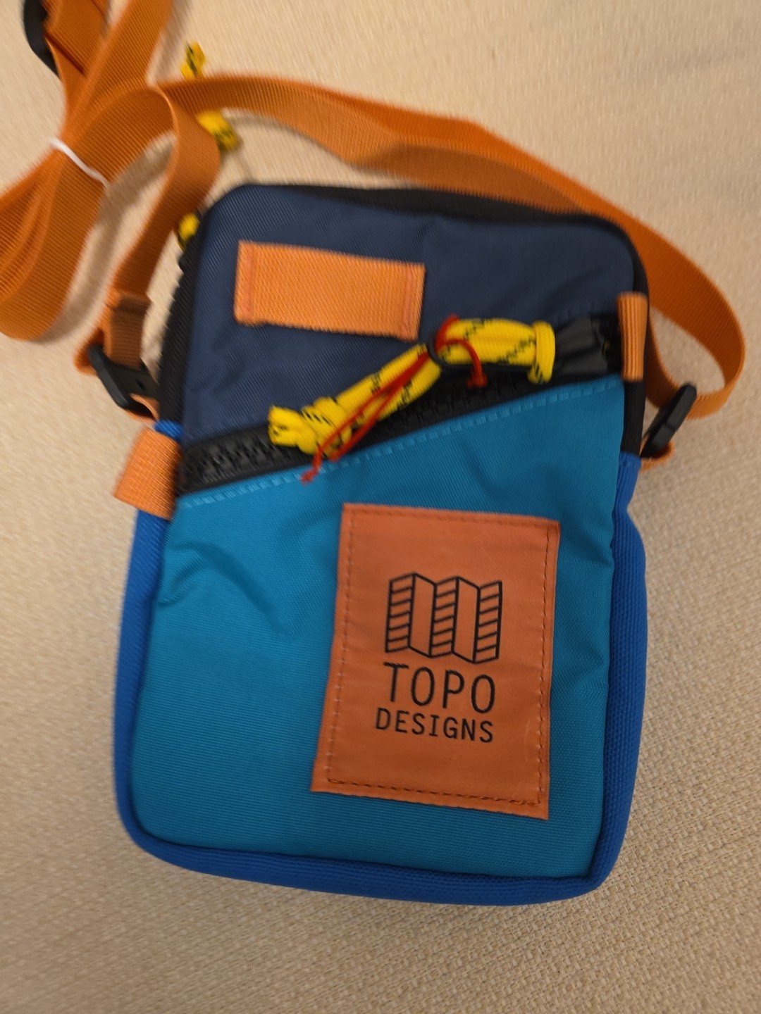 Topo Designs Mini Shoulder Bag Blue 4
