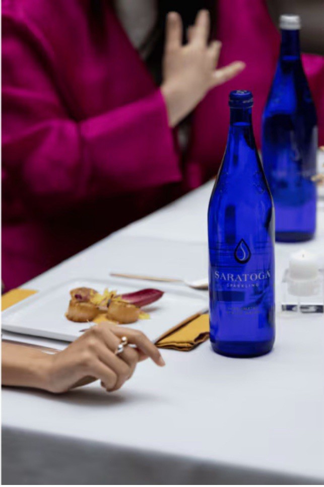 Saratoga® Sparkling Spring Water 12 Fl Oz Glass Bottle (24 Pack) gallery