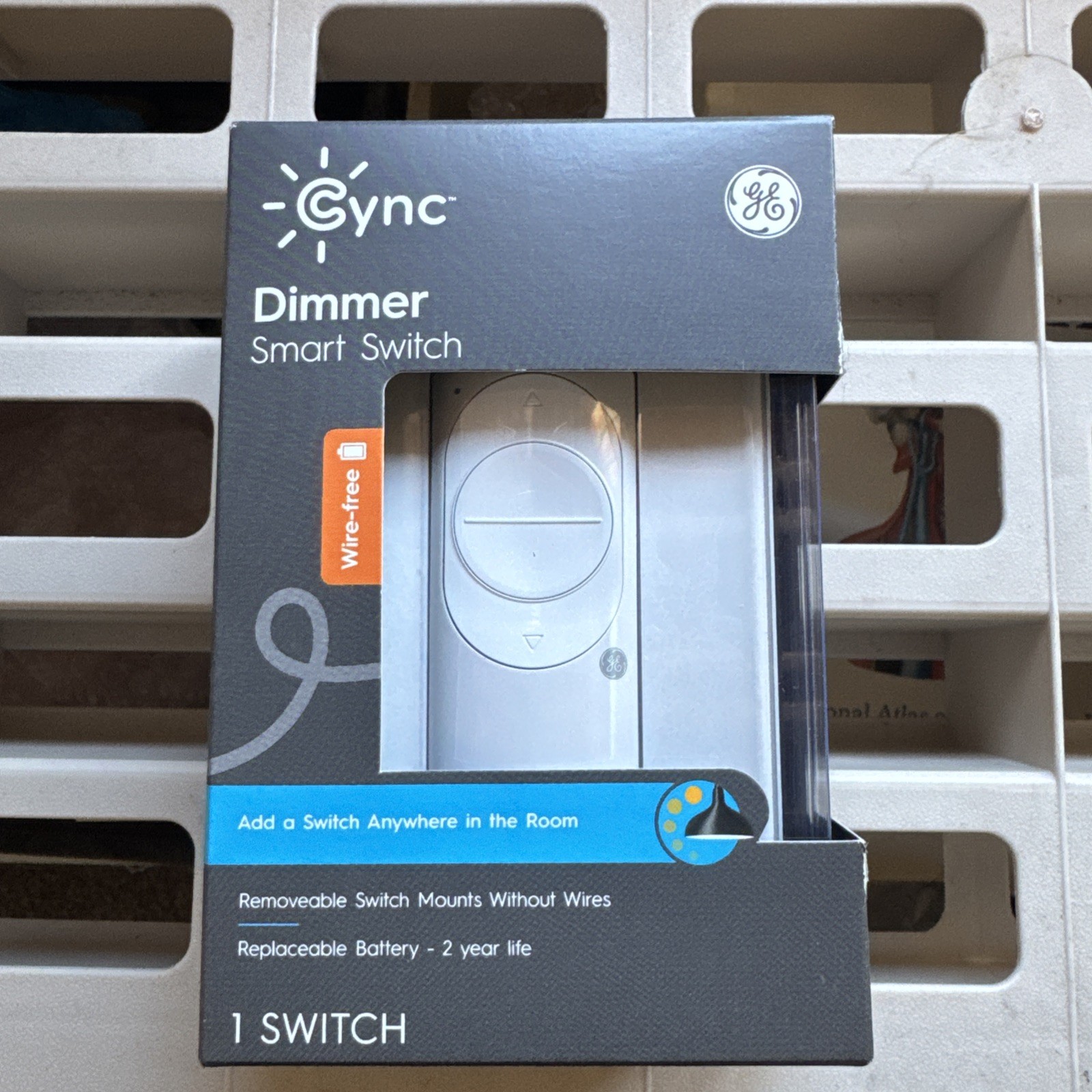 GE Smart Dimmer Light Switch, Wire-Free, Bluetooth Wi-Fi Light Switch gallery