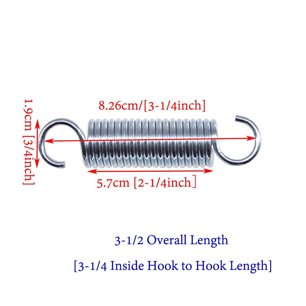 3-1/2 inch Overall Length (3-1/4 Inside Hook to Hook) Recliner Sofa Chair Mec... gallery