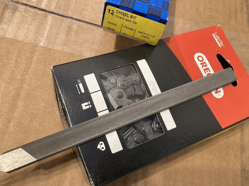 PFERD Double Bevel Chisel Bit Chainsaw File 17082 gallery
