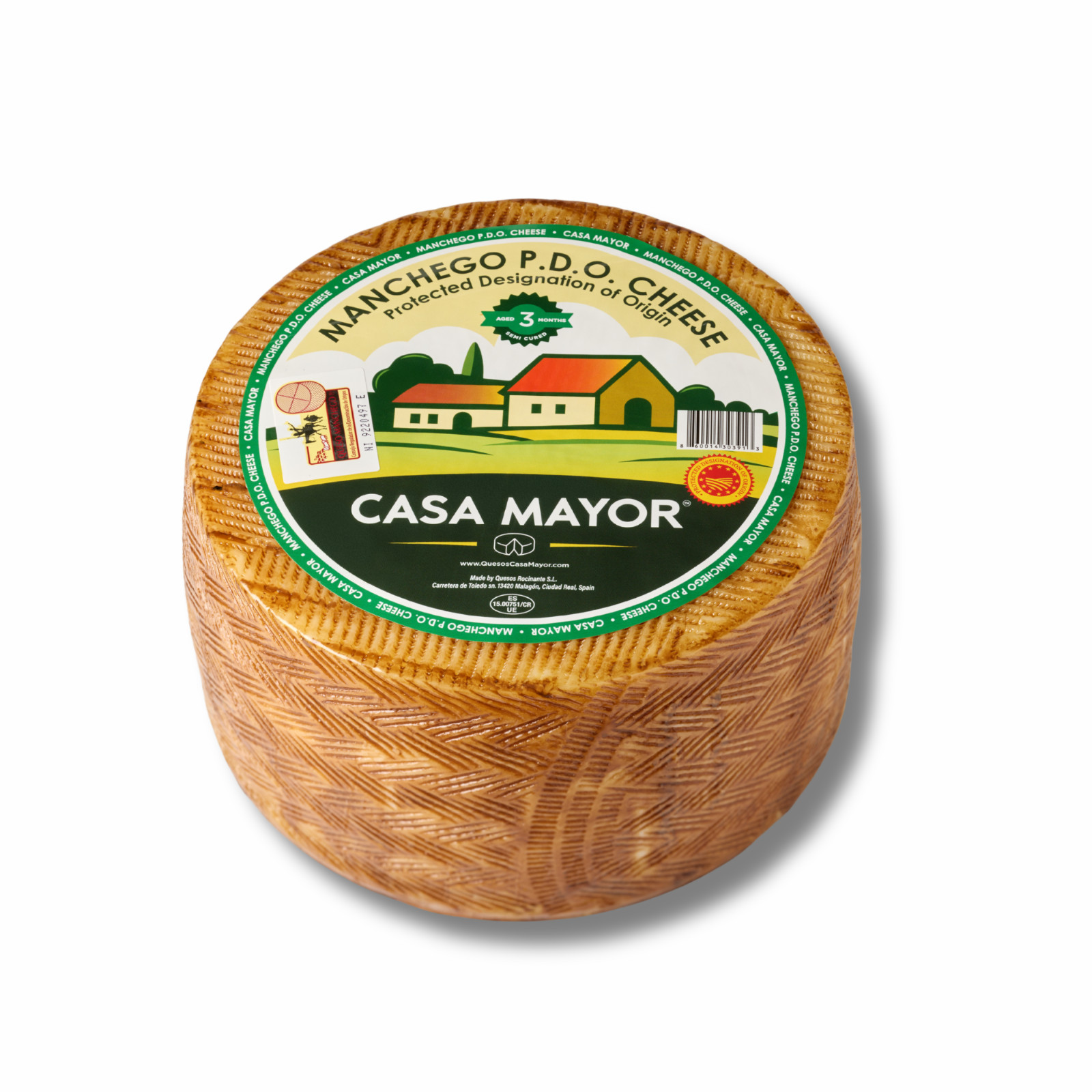Manchego Cheese Wheel D.O.P – Approx. 2 lbs gallery