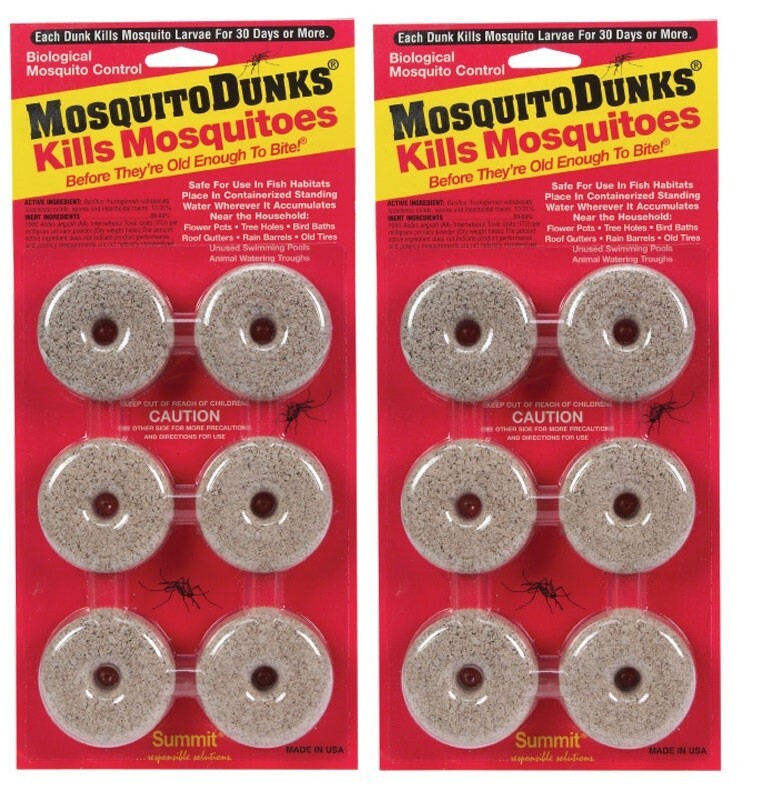 2 ~ Summit Mosquito Dunks Kills Mosquitos Before They're Old Enough To Bite 6 pk gallery