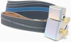 Knife Sharpening Angle Guide Pack – 1×30 Belt Sander Guide & 5 Sanding Belts