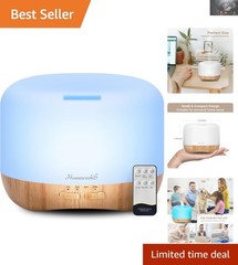 300ml Aroma Diffuser with Timer & LED Light – Perfect for Sleep & Relaxation