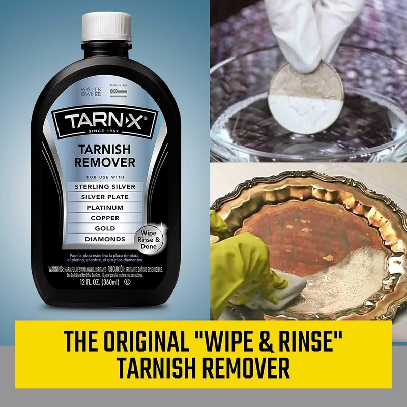Tarnish Remover, 12 Ounce Bottle (Packaging May Vary) gallery