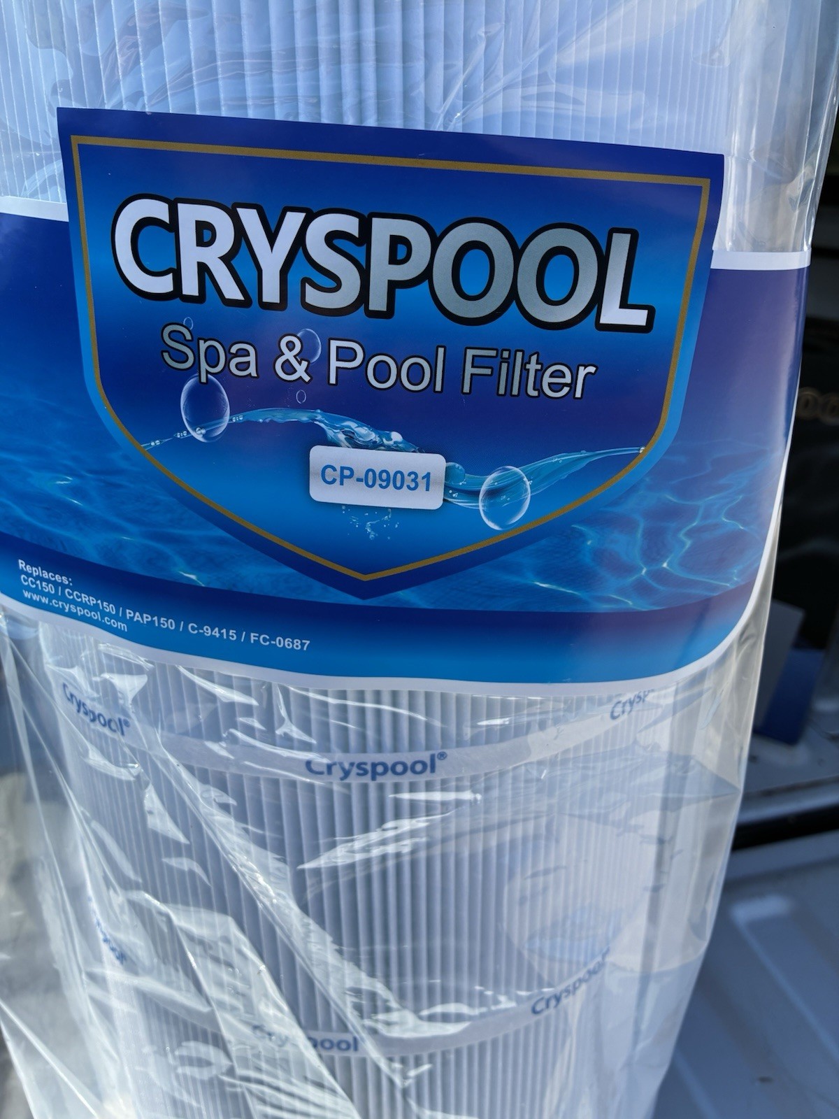 Cryspool CP-09031 Pool Filter for CC150 PAP150 C-9415 FC-0687 160317 150 sq ft gallery