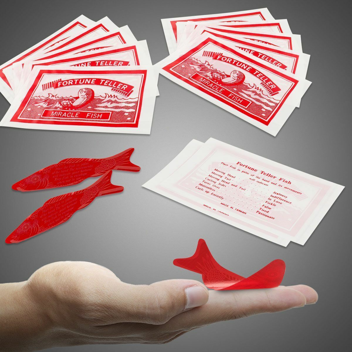 150 Fortune Teller Magic Miracle Fish Fortune Telling Fish Individual Envelopes gallery