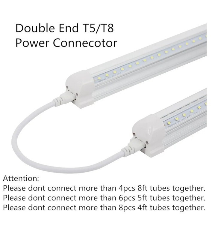 UL-LP Certification T5 T8 LED Lamp Connecting Wire Ceiling Lights Daylight... gallery
