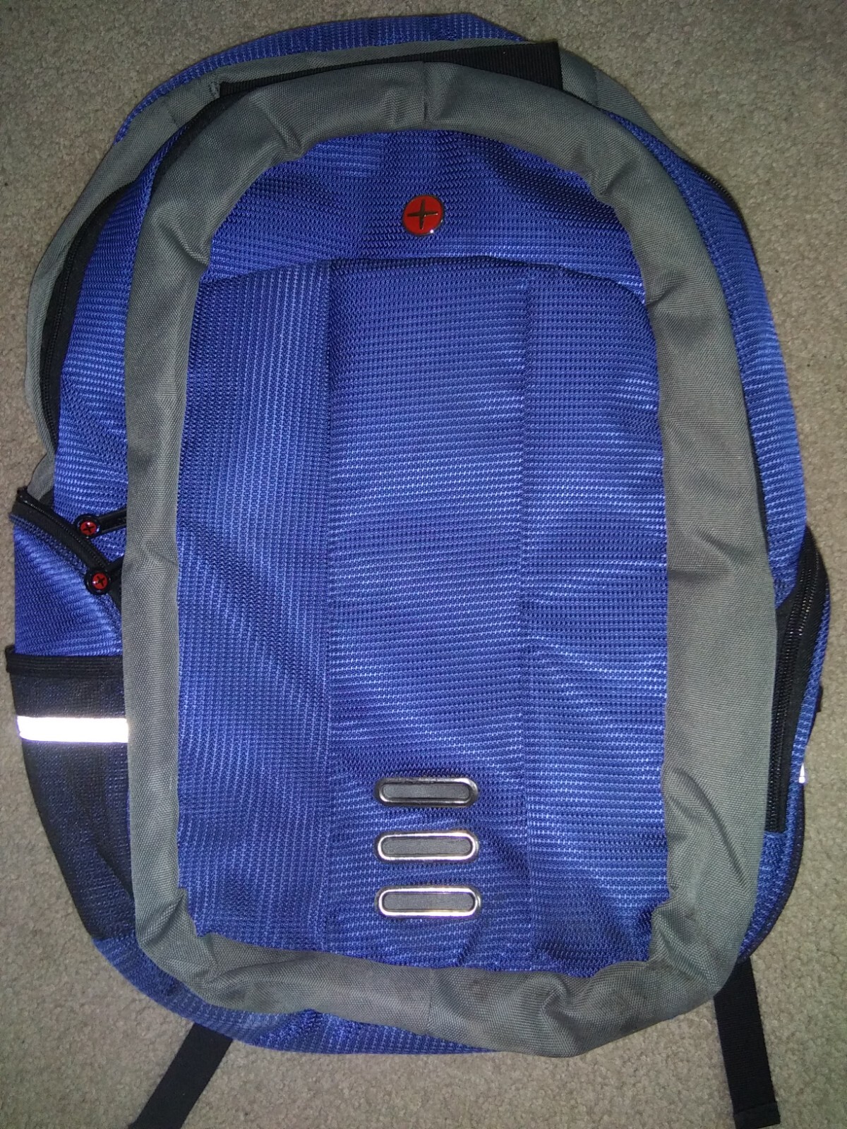 Kross Precision Backpack Tablet Laptop Sleeve & Zip Pockets School Book Pack Bag