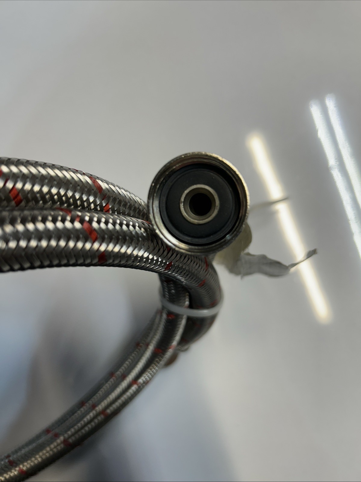 Everbilt 5ft Stainless Braided Steel Hot Washing Machine 3/4 FHTConnector Hoses gallery
