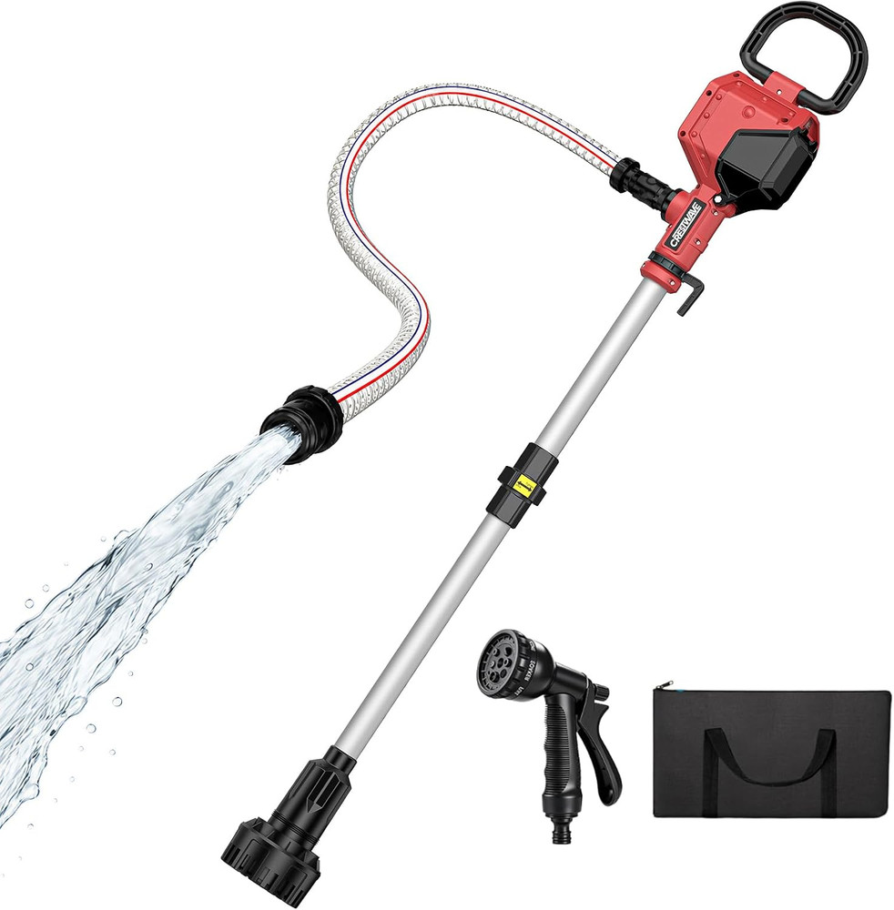 Brushless Stick Water Transfer Pump Compatible with Milwaukee 18V Battery(Tool O
