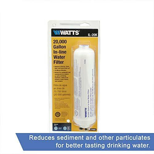 Watts Inline Water Filter 20,000 gallon Capacity- Inline Filter for gallery