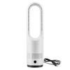 Bladeless Air Circulator: 80° Sweep, 8 Speeds, 9H Timer, 35dB Quiet, Remote gallery
