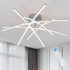Semi Flush Mount Ceiling Light, 32.8” Dimmable LED Chandelier Modern Ceiling Lig gallery