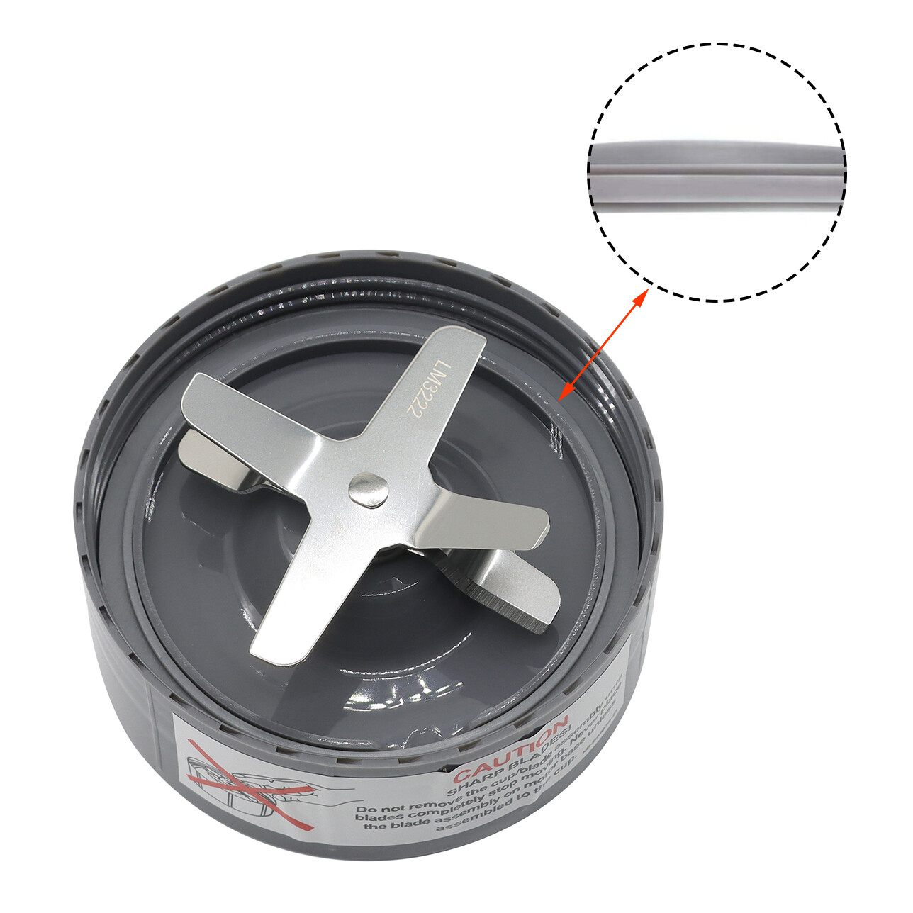 Extractor Blade Replacement Part Fit NutriBullet 600W 900W NB-101B NB-101S NB201 gallery