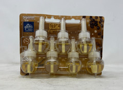 Glade PlugIns Scented Oil Refills, Cozy Vanilla Cappuccino, 7 Count *Damaged Box