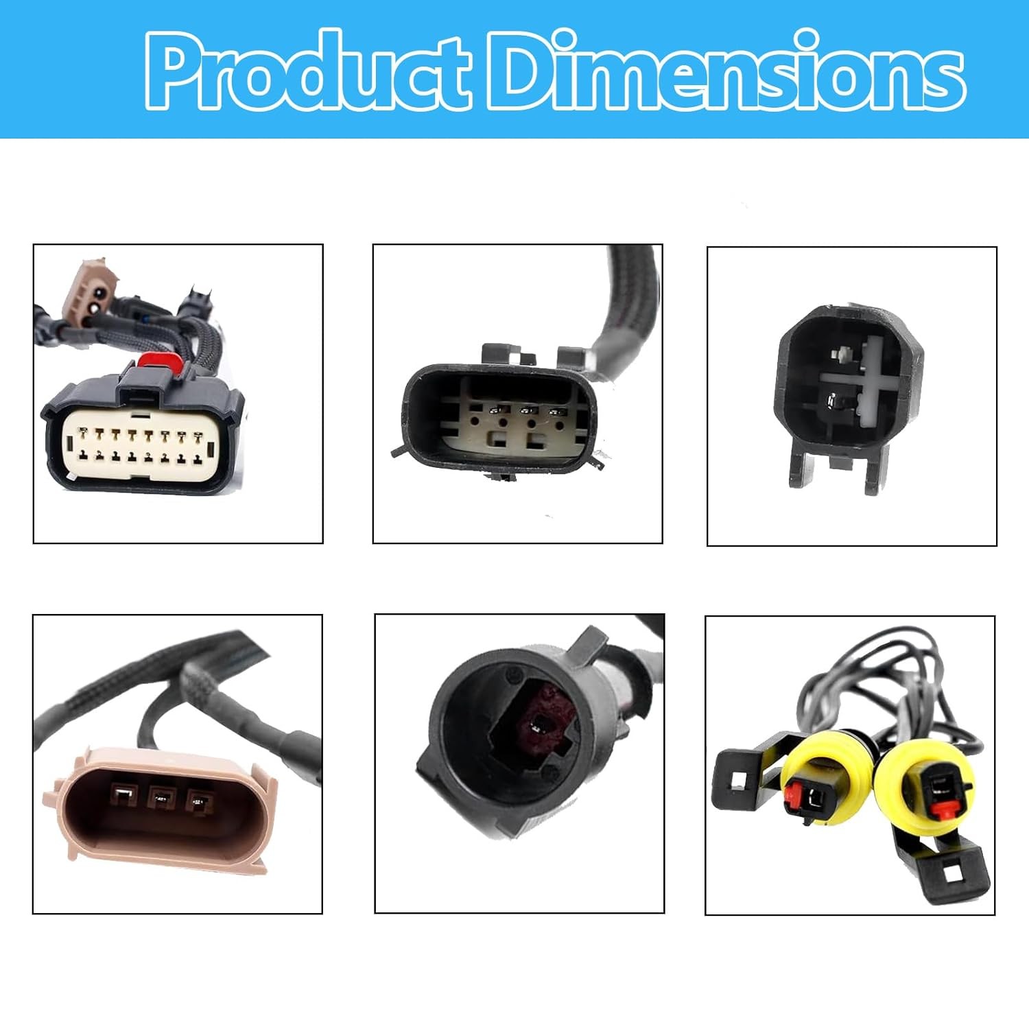 Halogen To LED Headlight Adapter For Ford F250 F350 2023 gallery