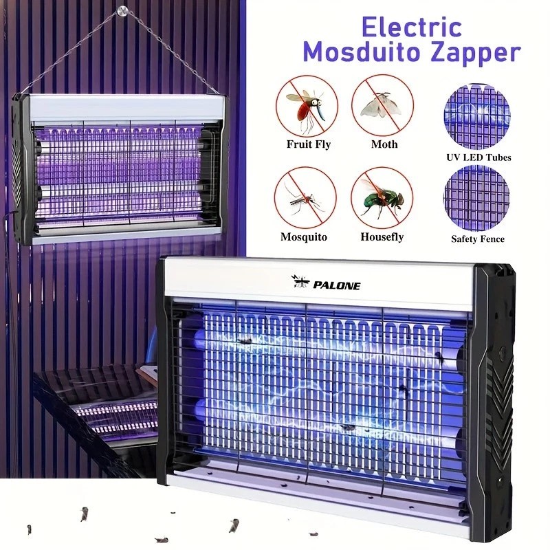 Electric Lamp Mosquito Insect Fly Bug Zapper Killer 3200V LED USB Rechargeable,k gallery