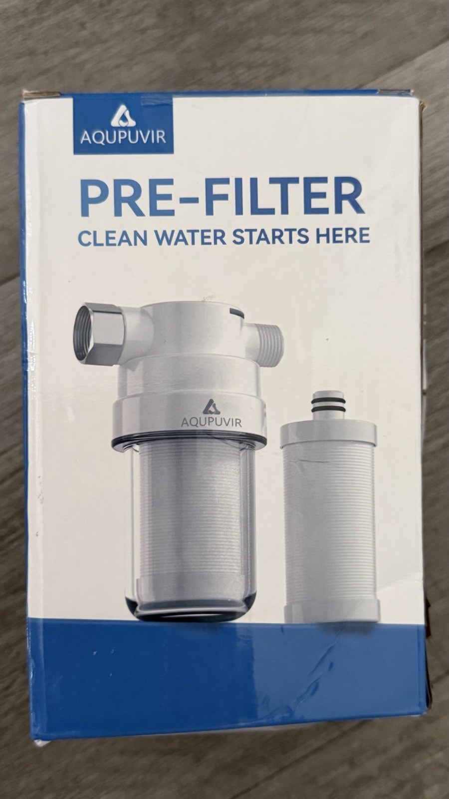 AQUPUVIR Pre-filter Water Filtration For Aqua Optima Evolve White 95x75x151mm gallery