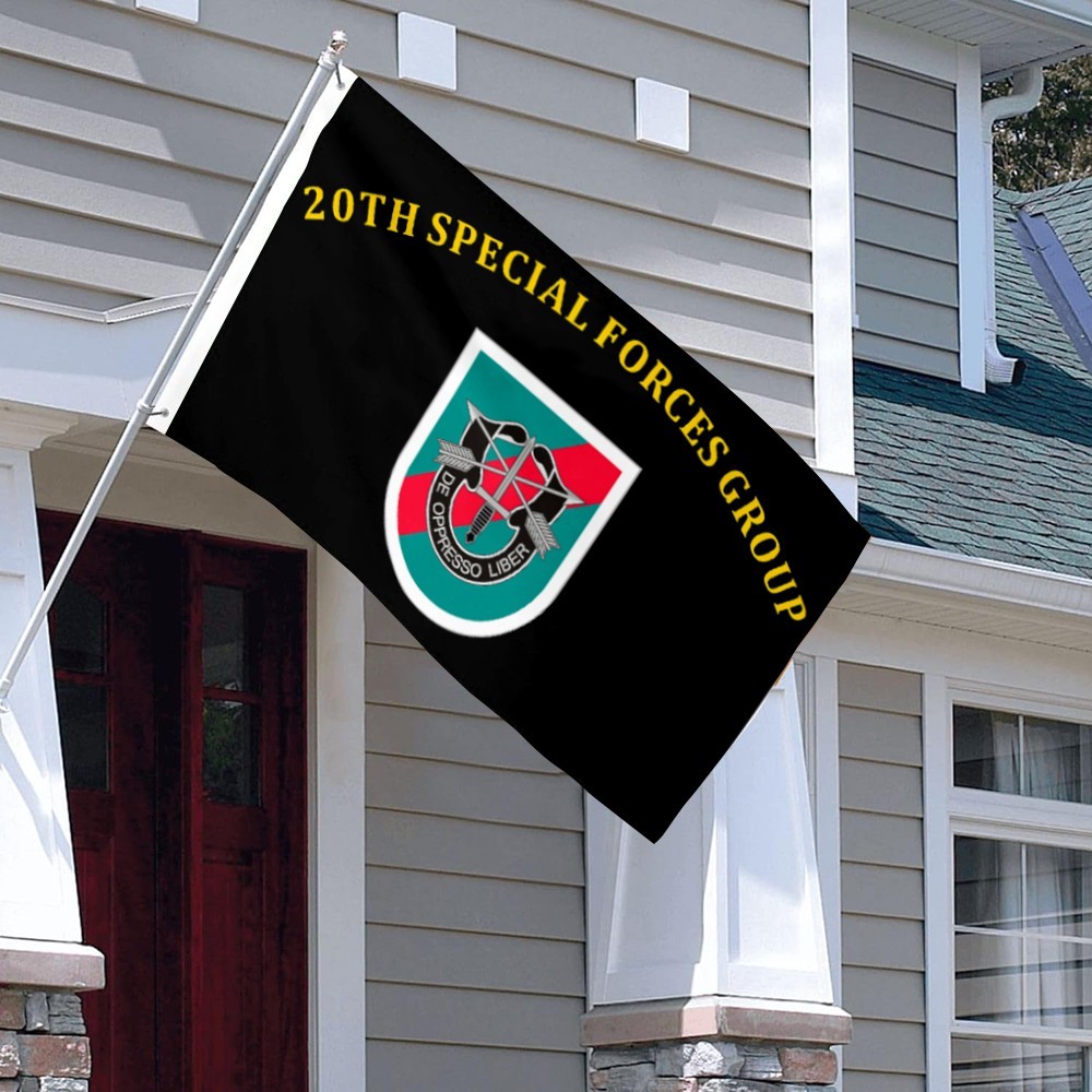 20th Special Forces Group Flag 3x5Feet with Brass Grommets Man Cave Decor gallery